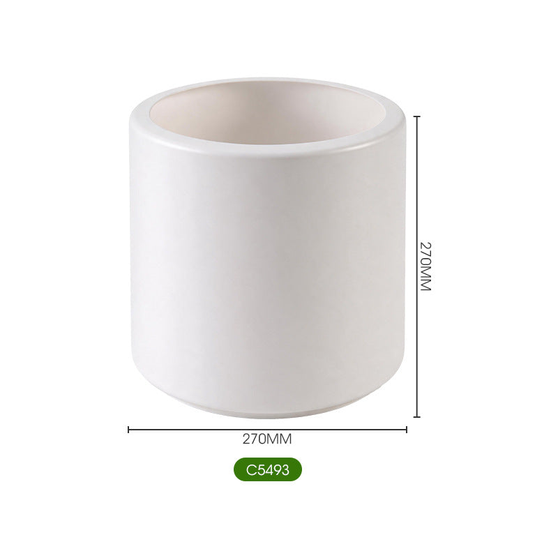Stylish Round Ceramic Pot Homeandso