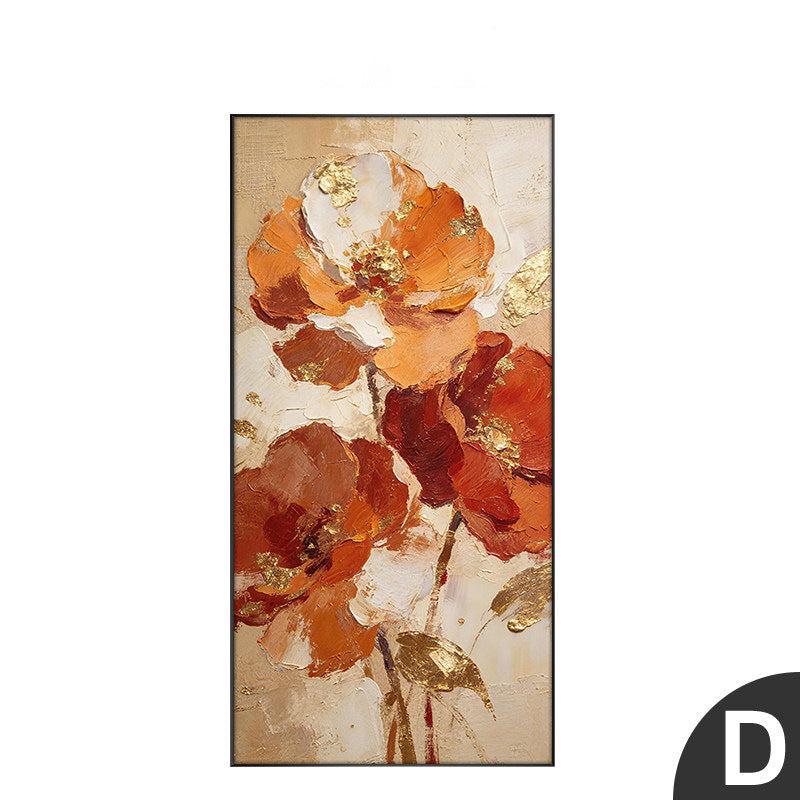 Floral Abstract Canvas Wall Art Homeandso