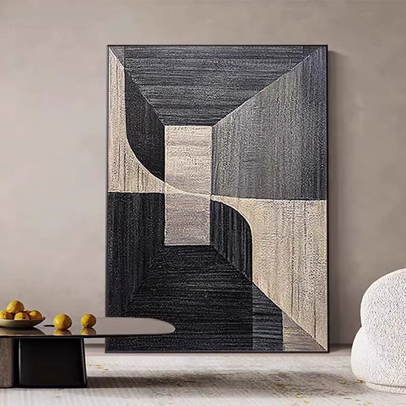 Abstract Geometric Area Rug Homeandso