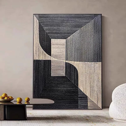 Abstract Geometric Area Rug Homeandso
