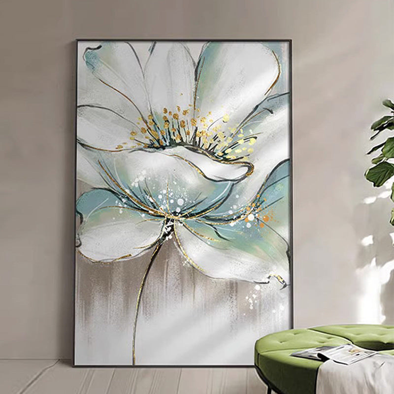 Elegant Floral Wall Art Print Homeandso