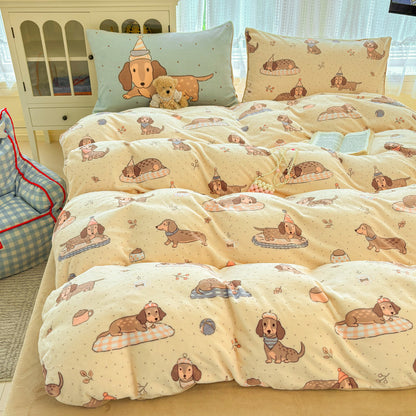 Playful Animal-Themed Comforter Set Homeandso