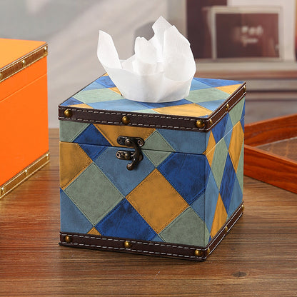 Decorative Square Tissue Box Holder Homeandso