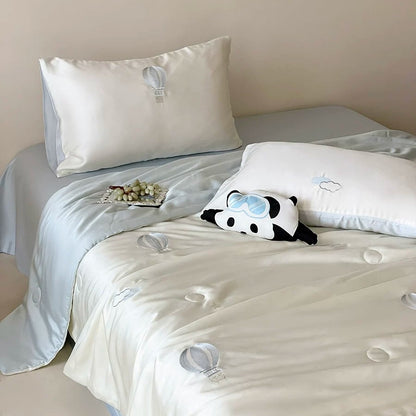 Decorative Silky Smooth Embroidered Bedding Set Homeandso