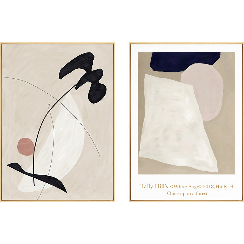 Abstract Canvas Framed Artwork Homeandso