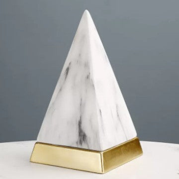 Decorative Pyramid Sculpture Homeandso