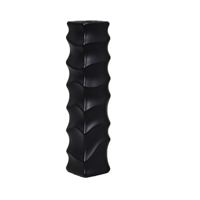 Decorative Slim Wave Vase