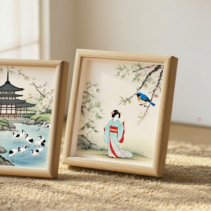 Japanese Cherry Blossom Art Frame