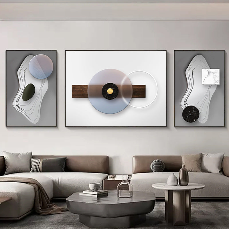 Abstract Geometric Wall Art Set Homeandso