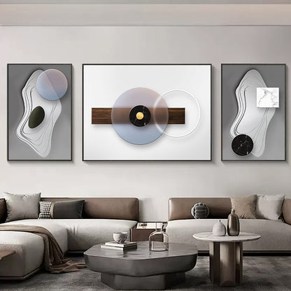 Abstract Geometric Wall Art Set Homeandso
