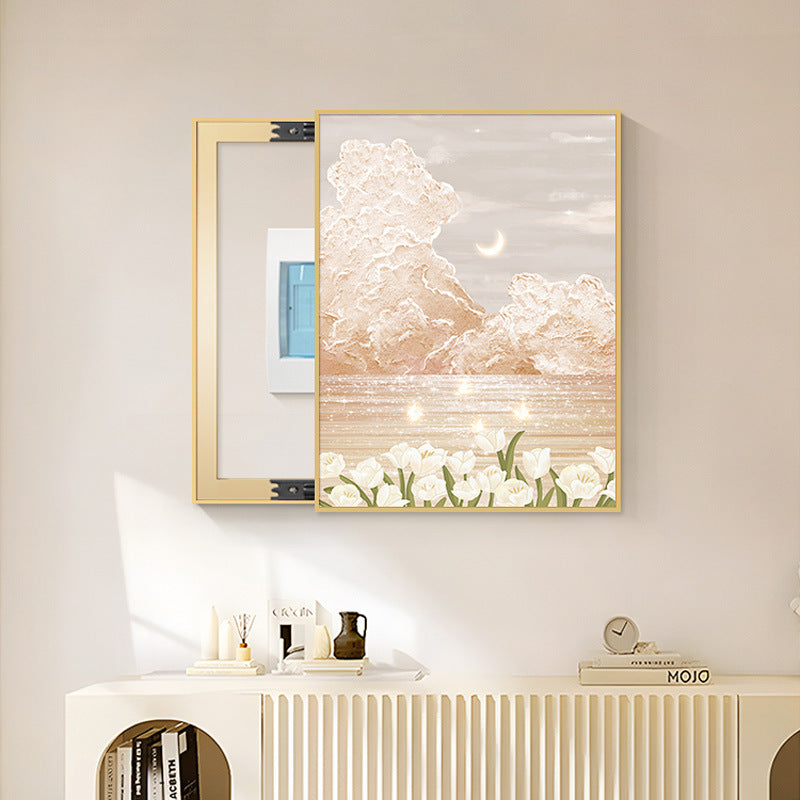 Decorative Floral Landscape Art Print Homeandso