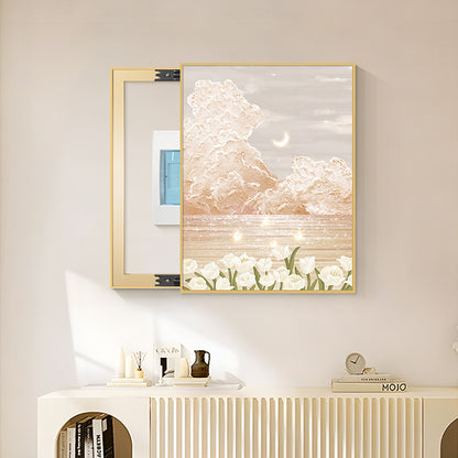 Decorative Floral Landscape Art Print Homeandso