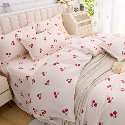 Luxury Floral Print Bedding Set