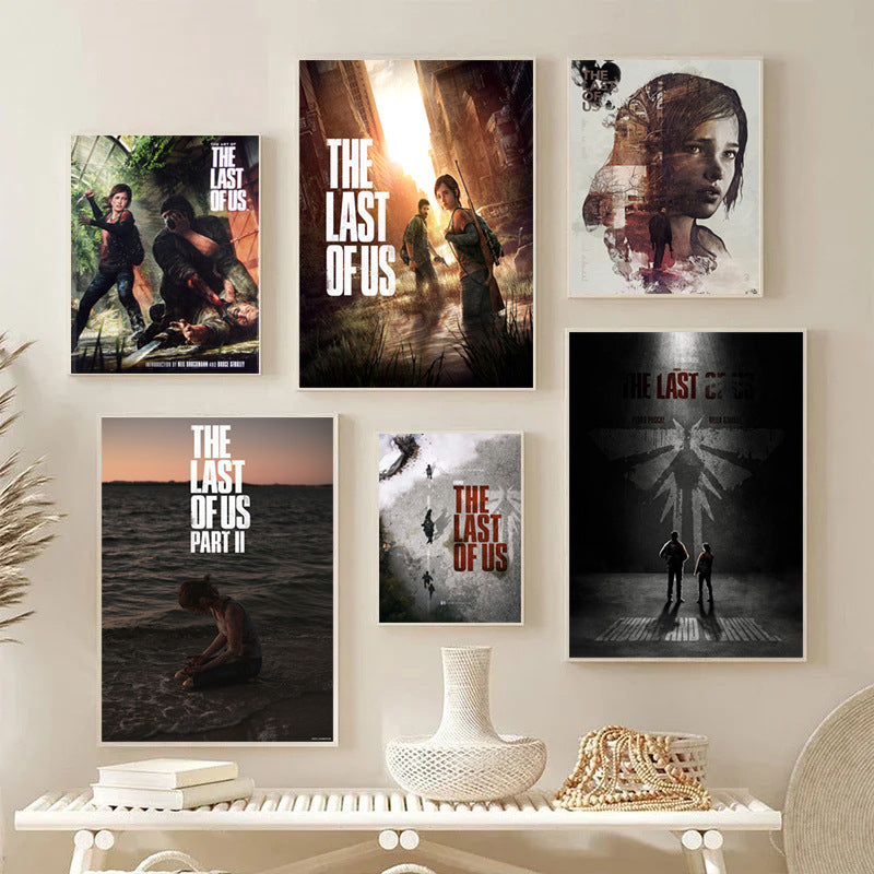 The Last of Us Part II Character Wall Art Homeandso