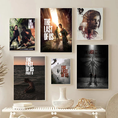 The Last of Us Part II Character Wall Art Homeandso
