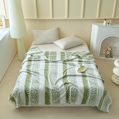 Plush Textured Throw Blanket