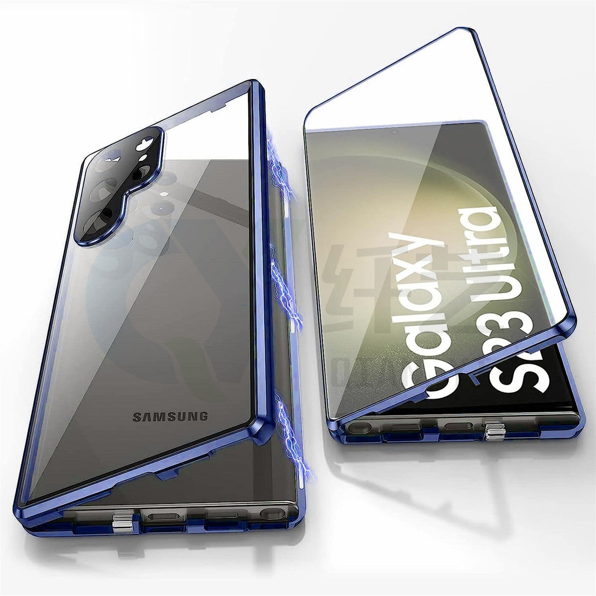 Magnetic Samsung Glass Case | Double-Sided Tempered Glass