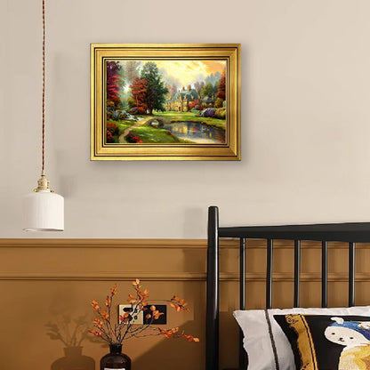 Decorative Framed Nature Landscape Artwork Homeandso
