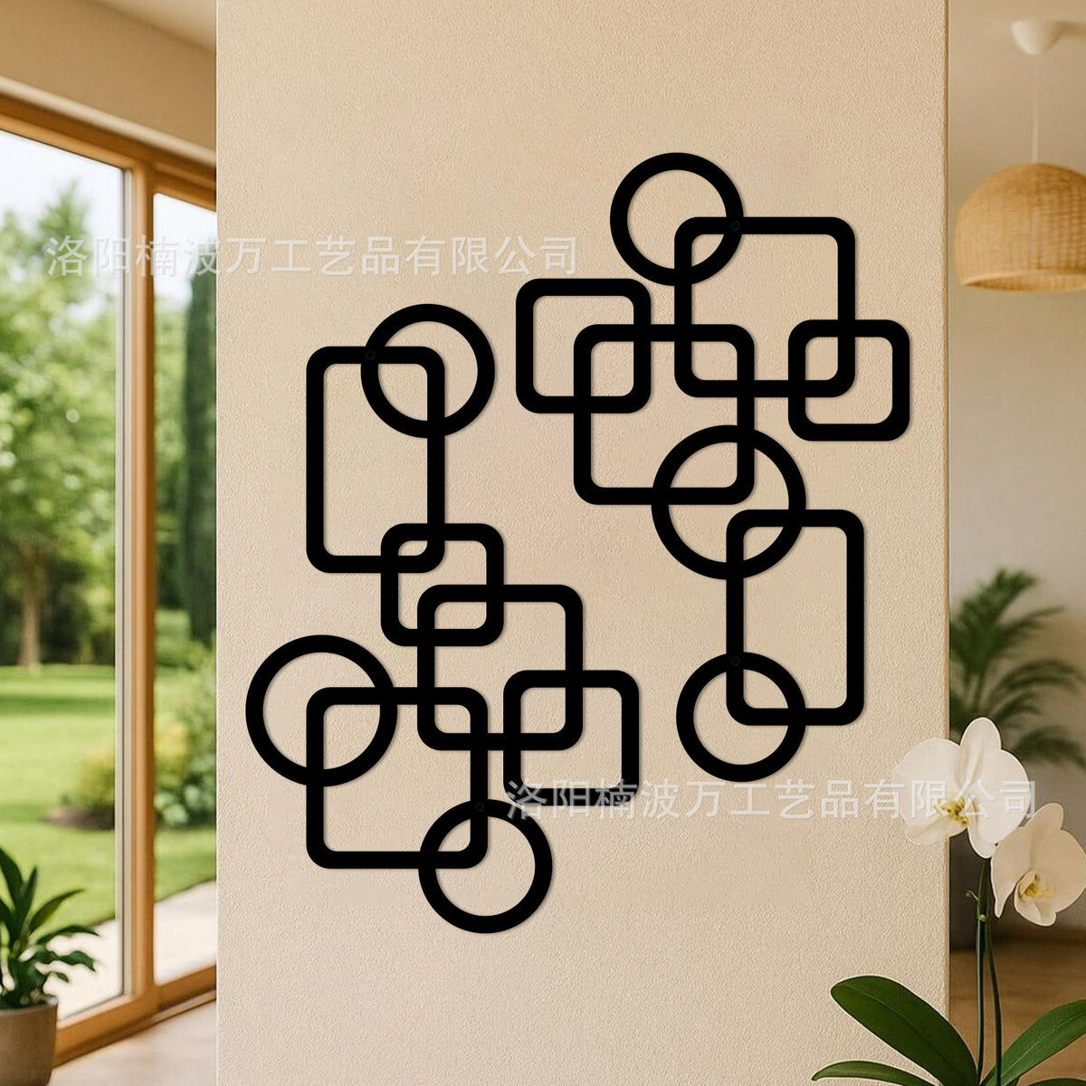 Geometric Abstract Wall Art Homeandso
