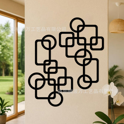 Geometric Abstract Wall Art Homeandso