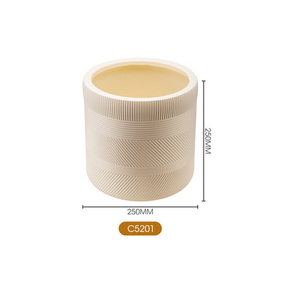 Textured Decorative Plant Pot Homeandso