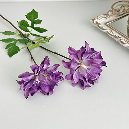 Decorative Faux Peony Stem for Floral Arrangements