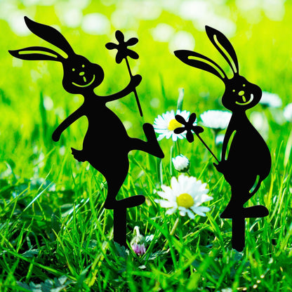 Garden Bunny Decor Stake Homeandso