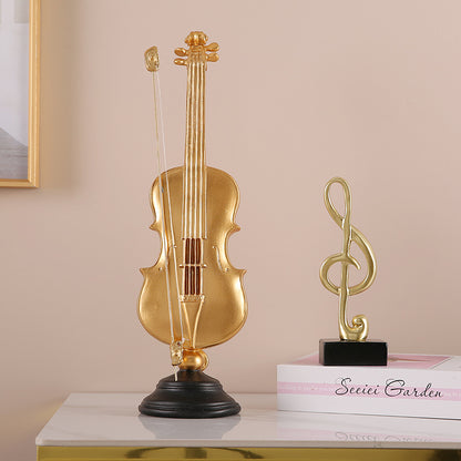 Decorative Violin Figurine Homeandso