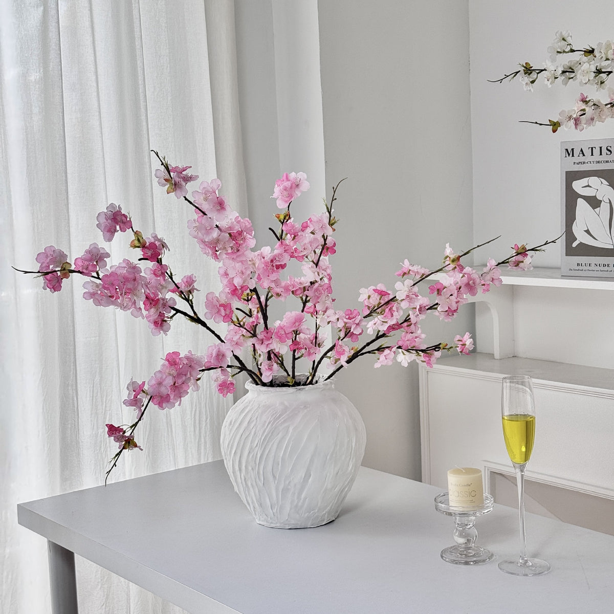 Cherry Blossom Botanical Stem
