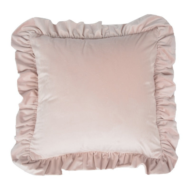Ruffled Decorative Throw Pillow