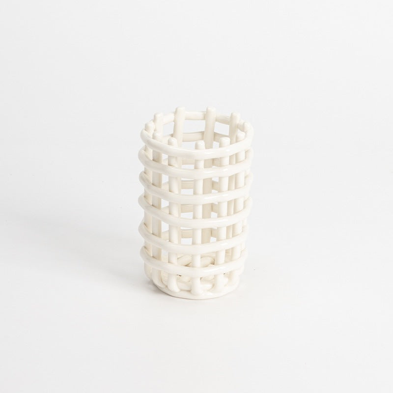 Decorative Woven Storage Basket Homeandso