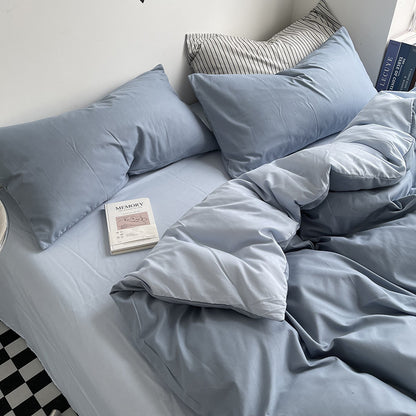 Luxurious Reversible Duvet Cover Set Homeandso