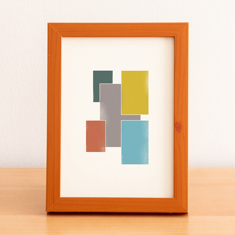 Modern Geometrische Kunst Rahmen