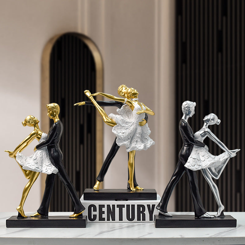 Dancing Couple Figurine Homeandso