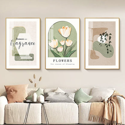Floral Art Print Set Homeandso