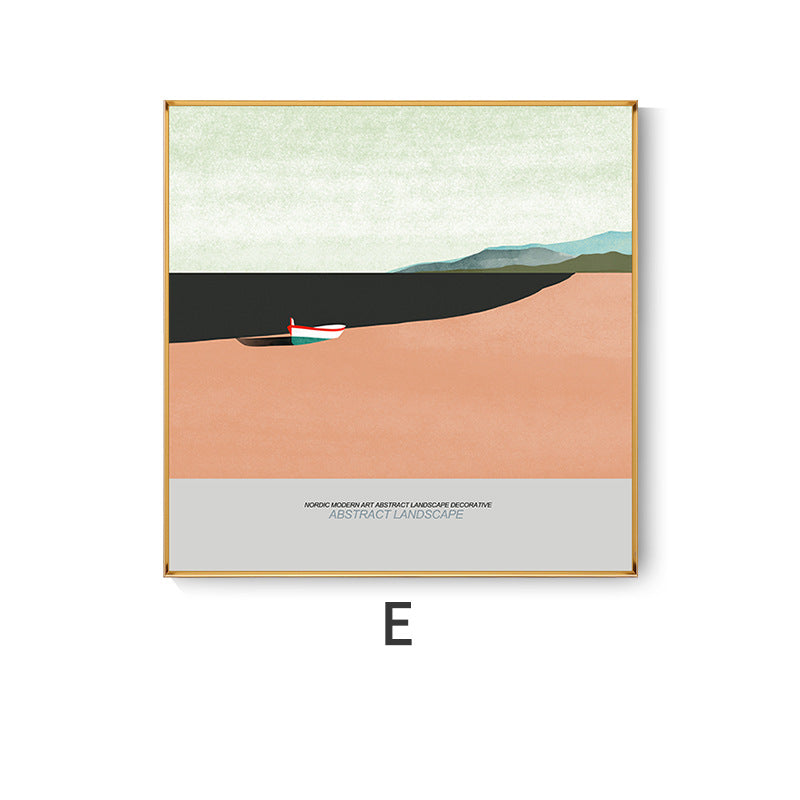 Abstract Landscape Framed Art Print Homeandso