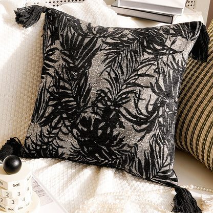 Artistic Botanical Throw Pillow