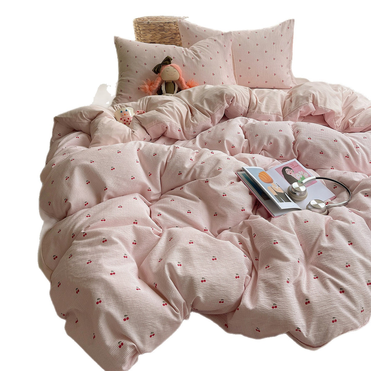Soft Textured Duvet Cover Set