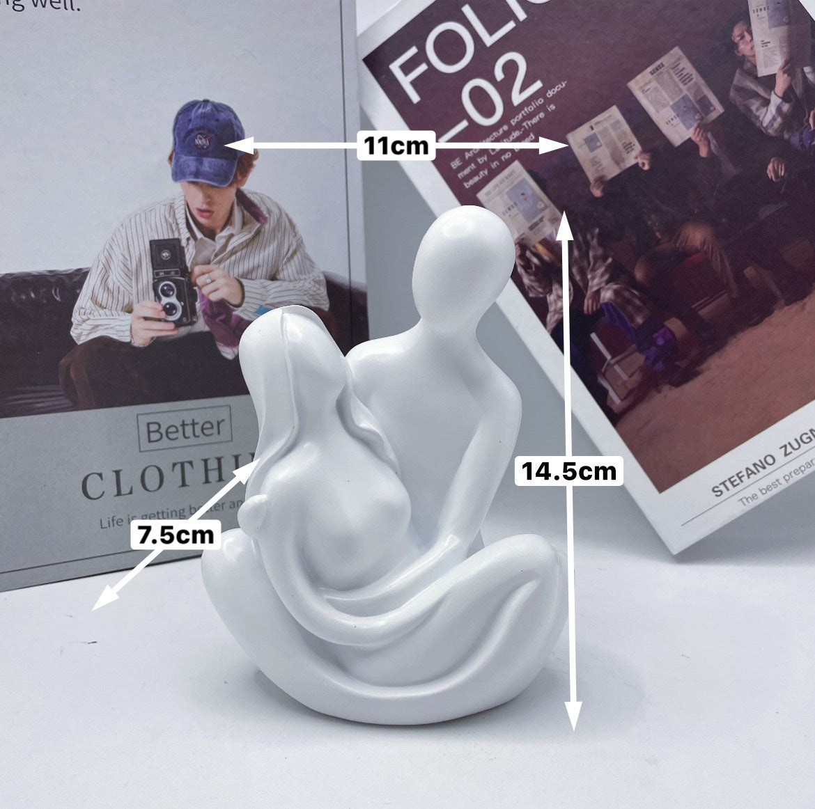 Elegant Embrace Figurine Homeandso