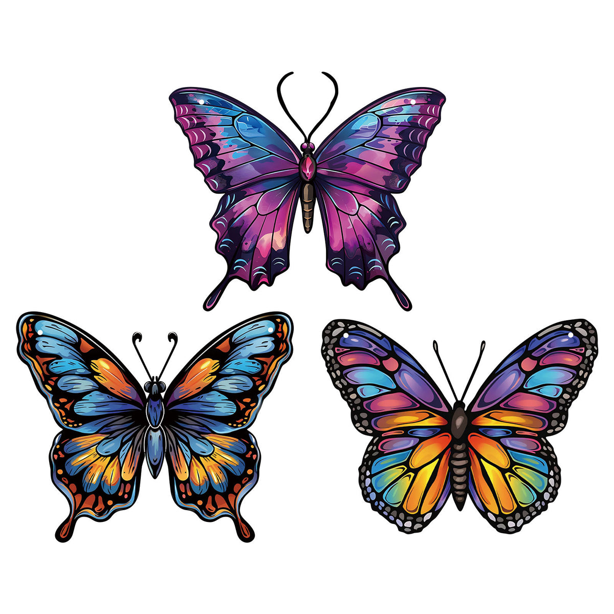 Decorative Butterfly Stickers Homeandso
