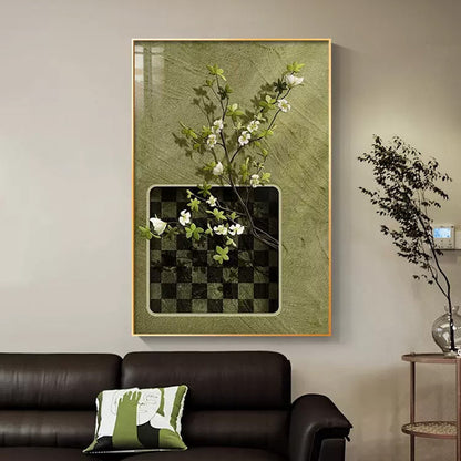 Abstract Floral Wall Art Piece Homeandso
