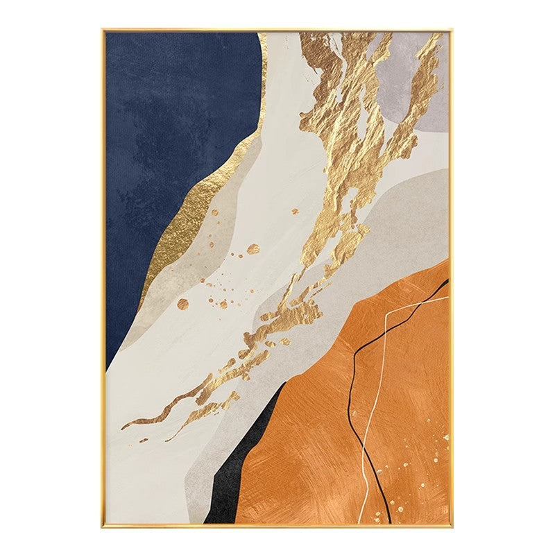 Modern Geometric Abstract Canvas Art Homeandso