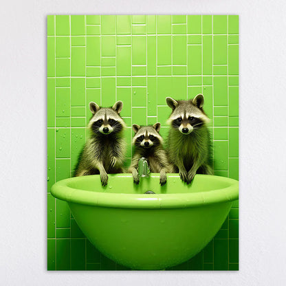 Whimsical Cat-Themed Wall Art Print Homeandso