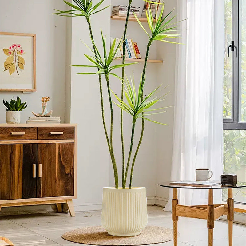 Decorative Round Ceramic Planter Homeandso
