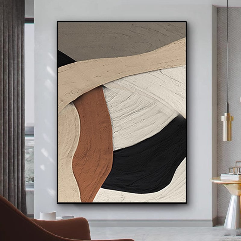 Contemporary Geometric Canvas Artwork Homeandso