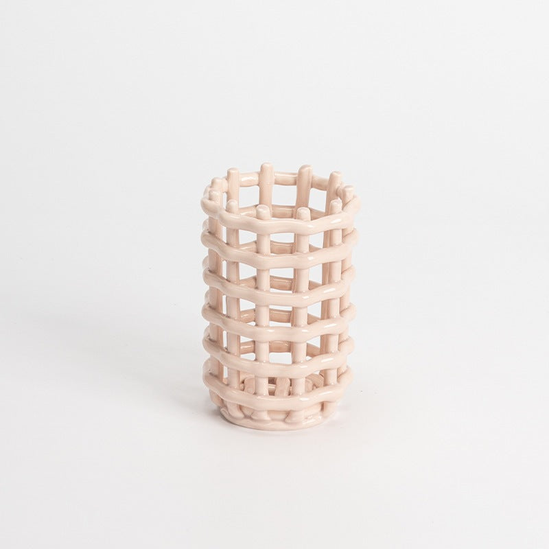Decorative Woven Storage Basket Homeandso