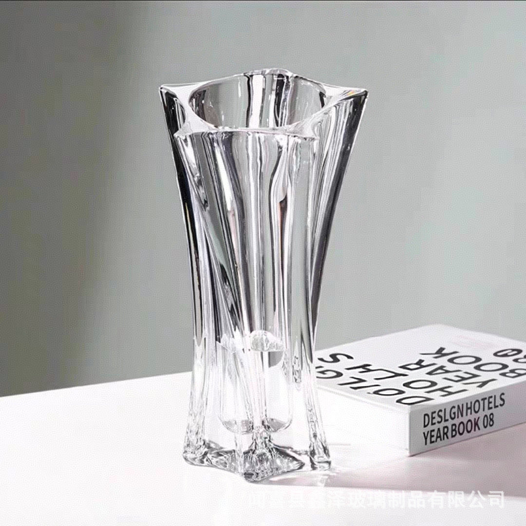 Moderne Kunst Glas Vase