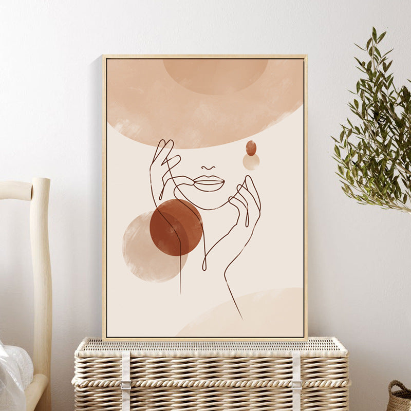 Abstract Line Art Frame Homeandso