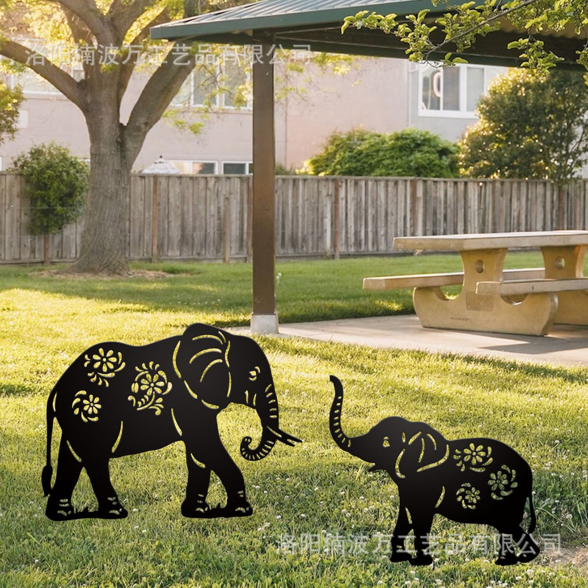 Decorative Elephant Garden Sculptures Homeandso