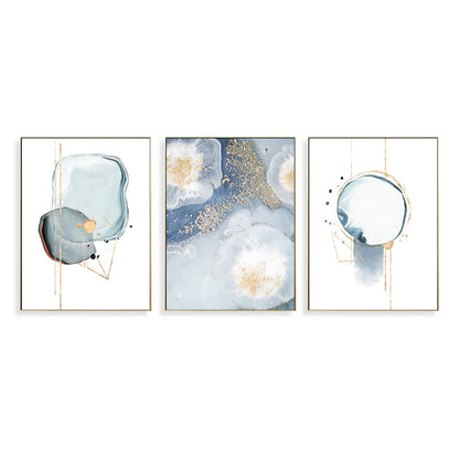 Elegant Abstract Floral Canvas Art Homeandso